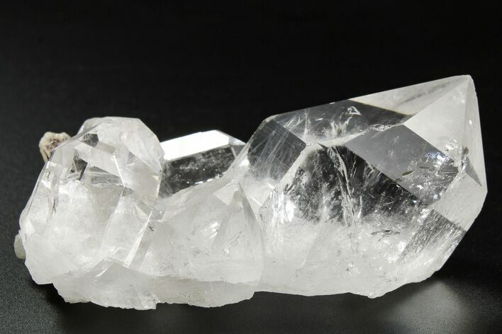 Clear Quartz Crystal Cluster - Brazil #259241